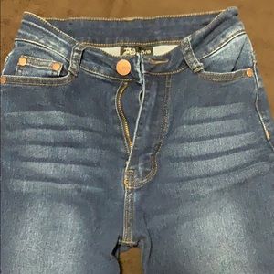 BOB jeans. dark denim.